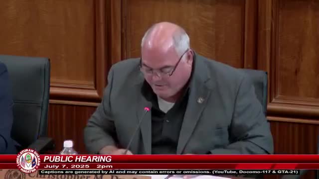 Guam lawmakers discuss financial relief bill for families and businesses