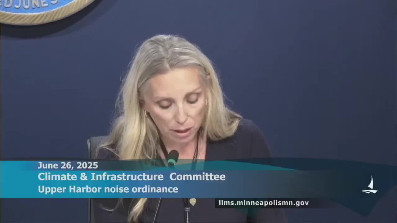 Committee amends noise rules to allow amplified sound at Upper Harbor Community Performing Arts Center