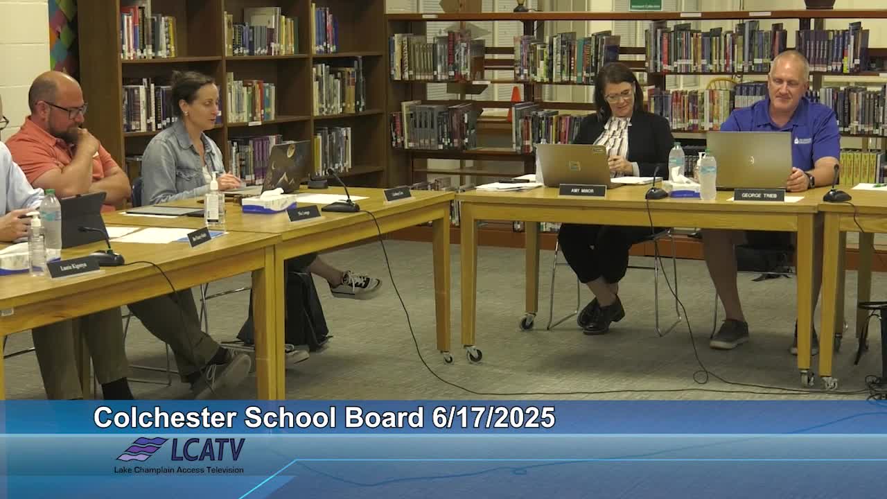 Colchester School Board approves new two-year contract with Education Association