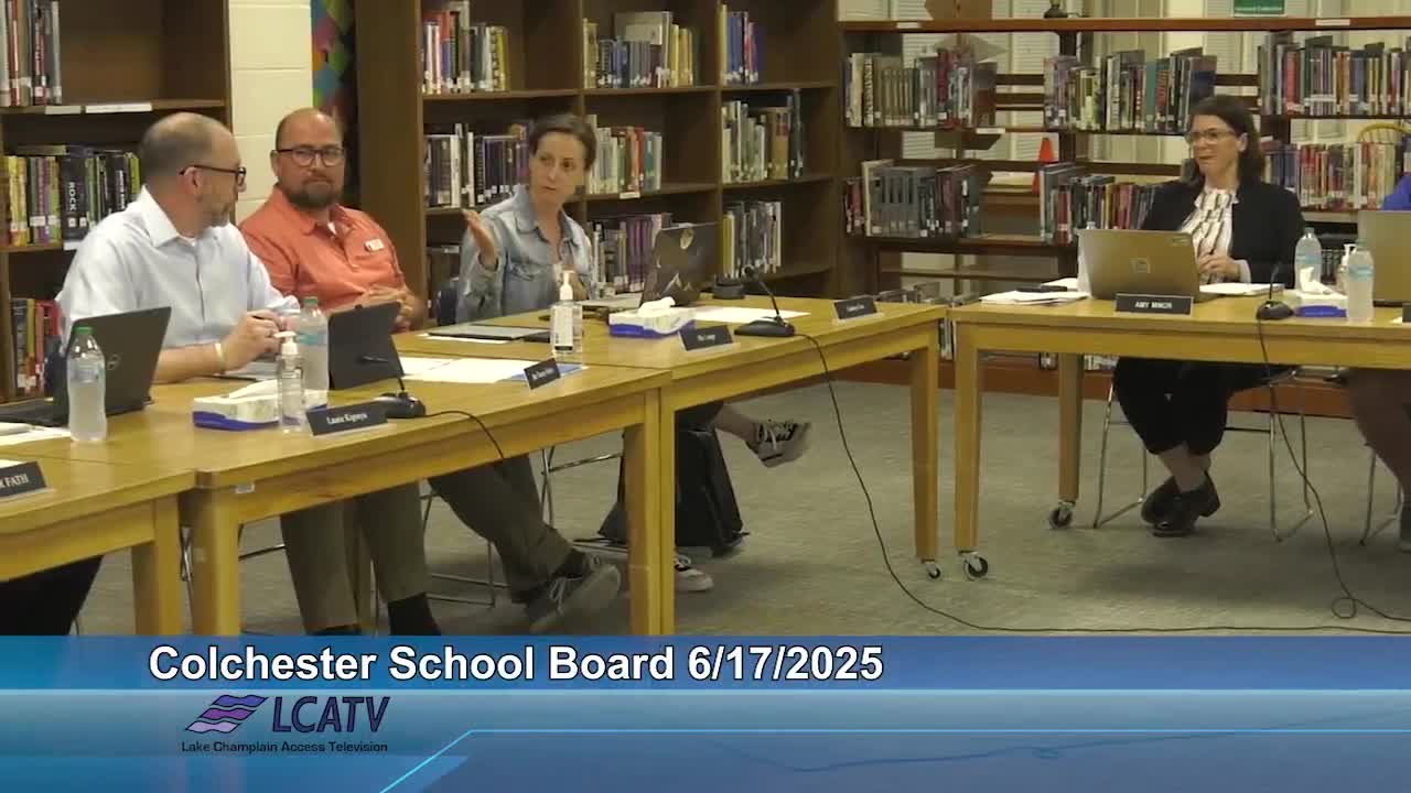 Board ratifies two-year contract with Colchester Education Association; eliminates cash-in-lieu benefit