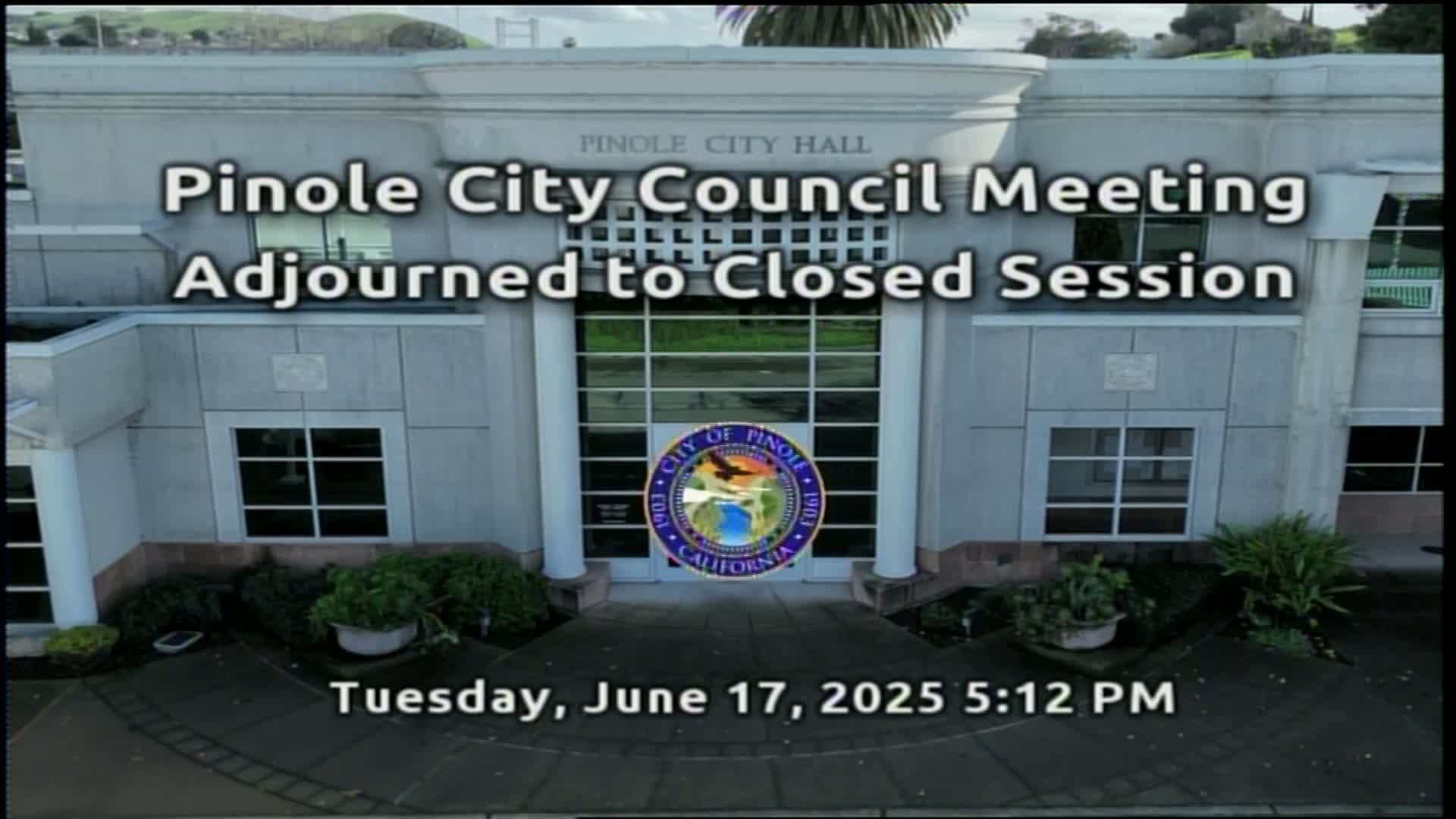 At a glance: Pinole council actions — letters, direction to staff and a failed travel‑budget amendment