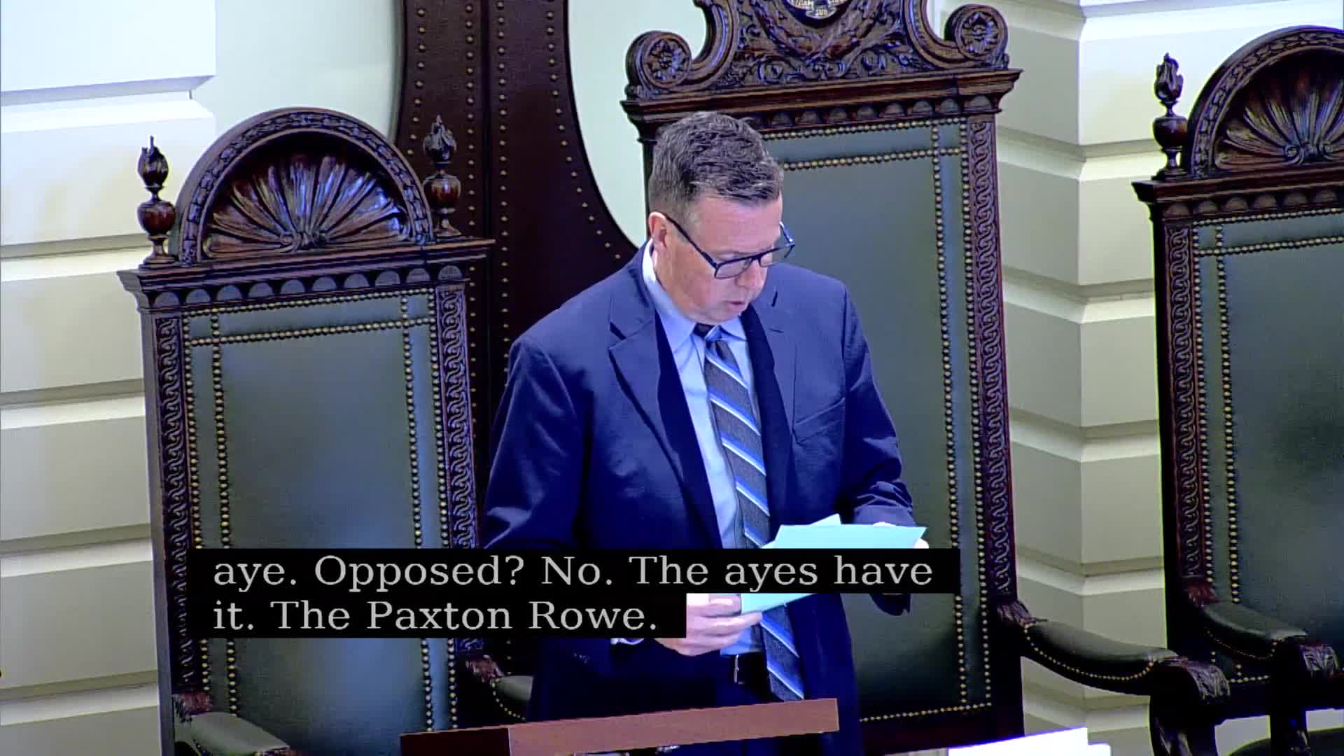Senate suspends rules to consider petition to expand Family Self‑Sufficiency program; matter referred to housing committee