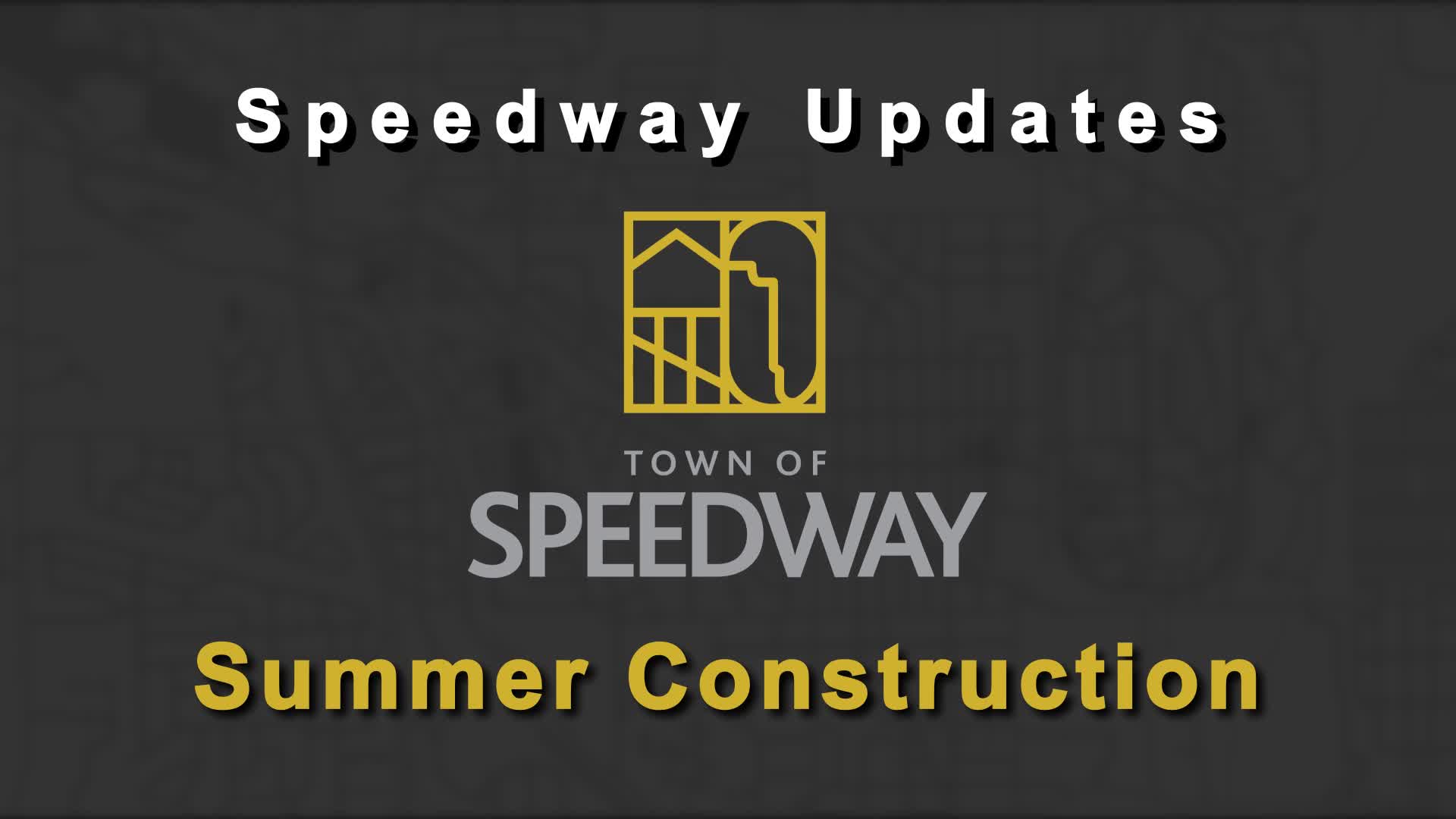 Speedway officials update on 20 Fifth Street reconstruction and Crawfordsville Road sidewalks