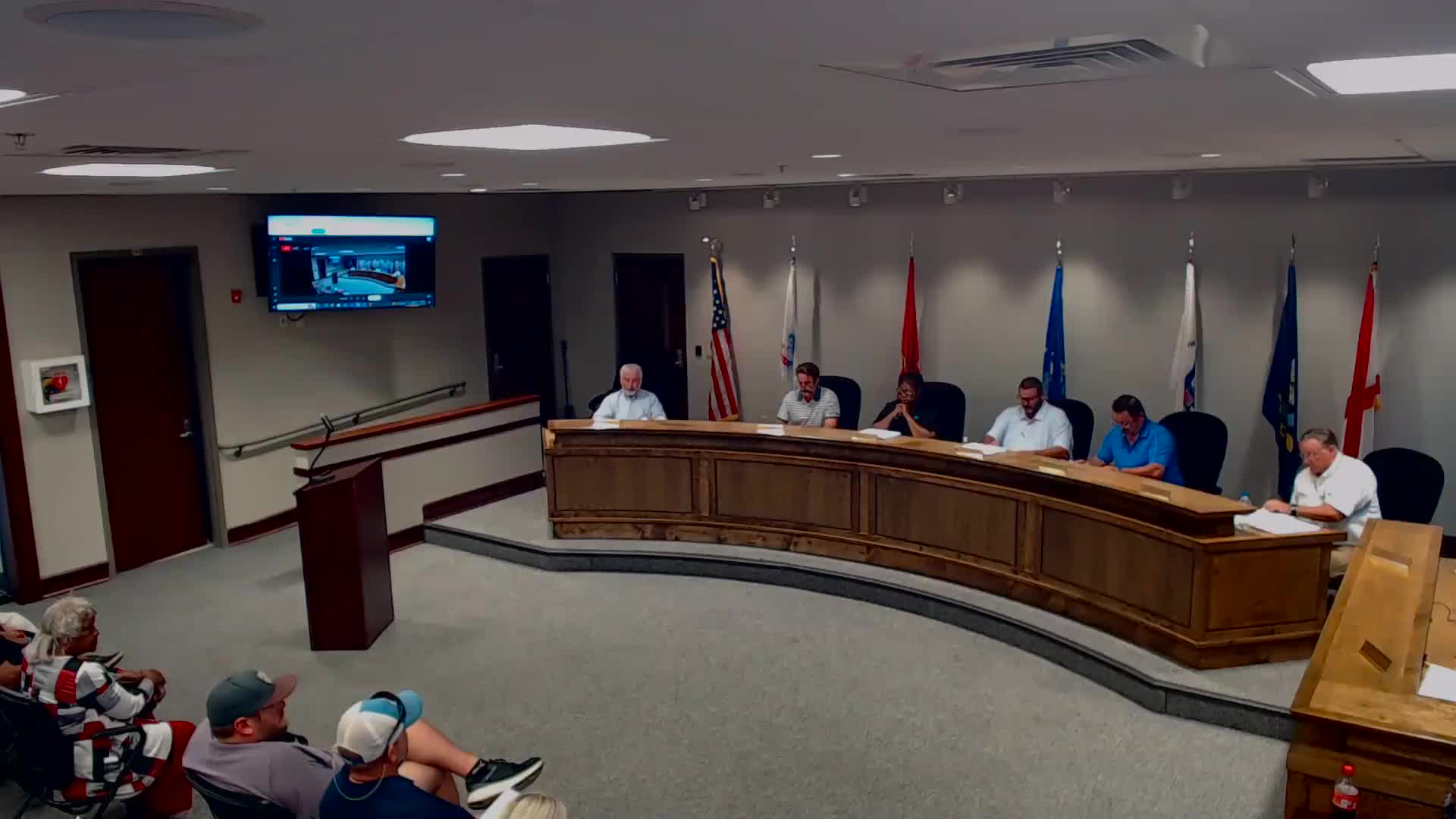 Council sets public hearing for demolition/condemnation program; members debate liens and in-house demolition