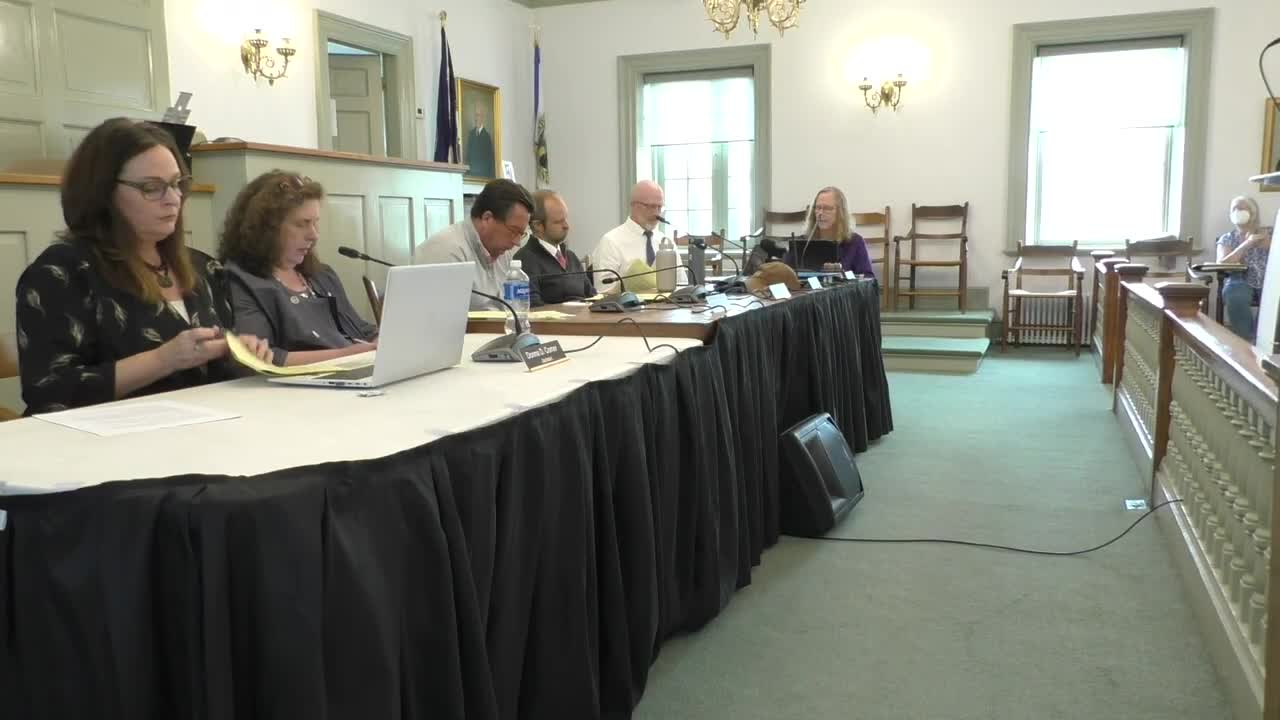 Washington Town Council addresses traffic safety and spa development plans