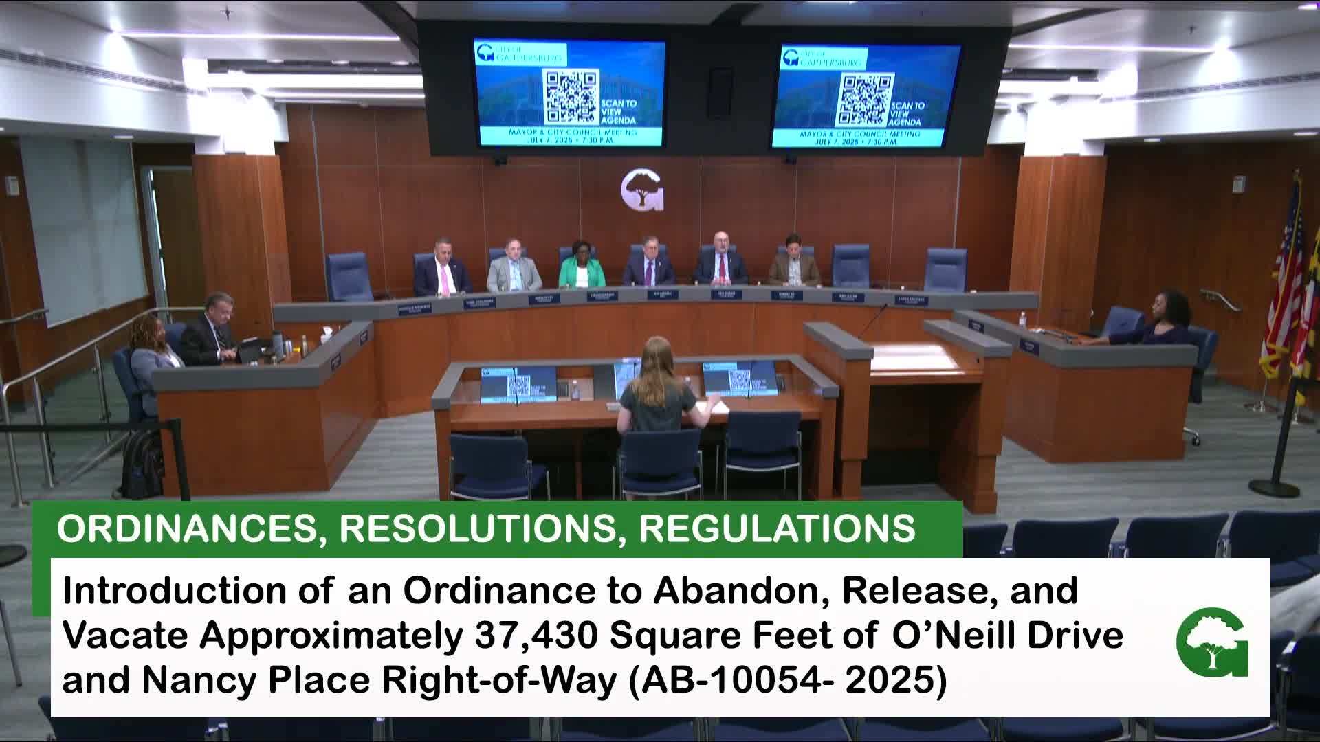 Council introduces ordinance to abandon portions of O'Neil Drive and Nancy Place tied to Casey Rosedale redevelopment