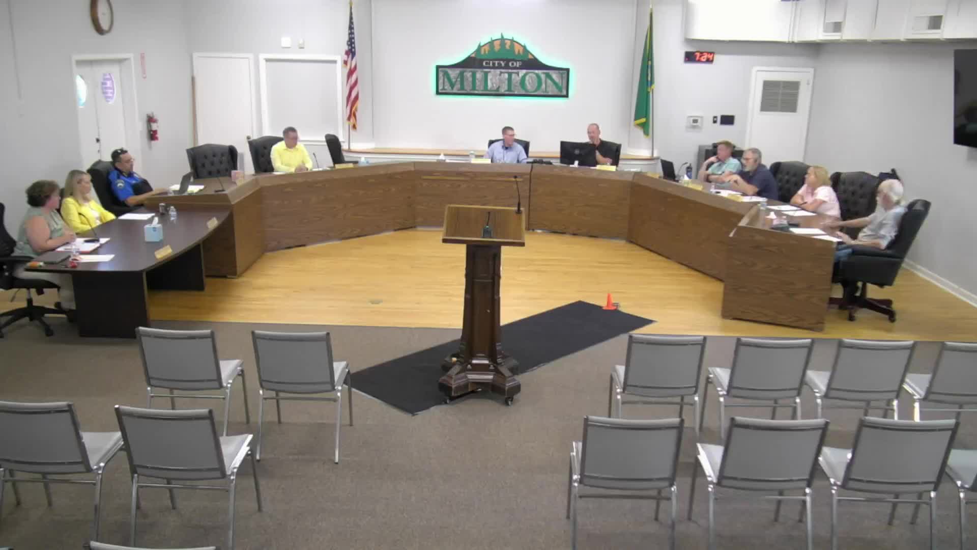 Milton officials report active July 4 enforcement; small grass fire extinguished