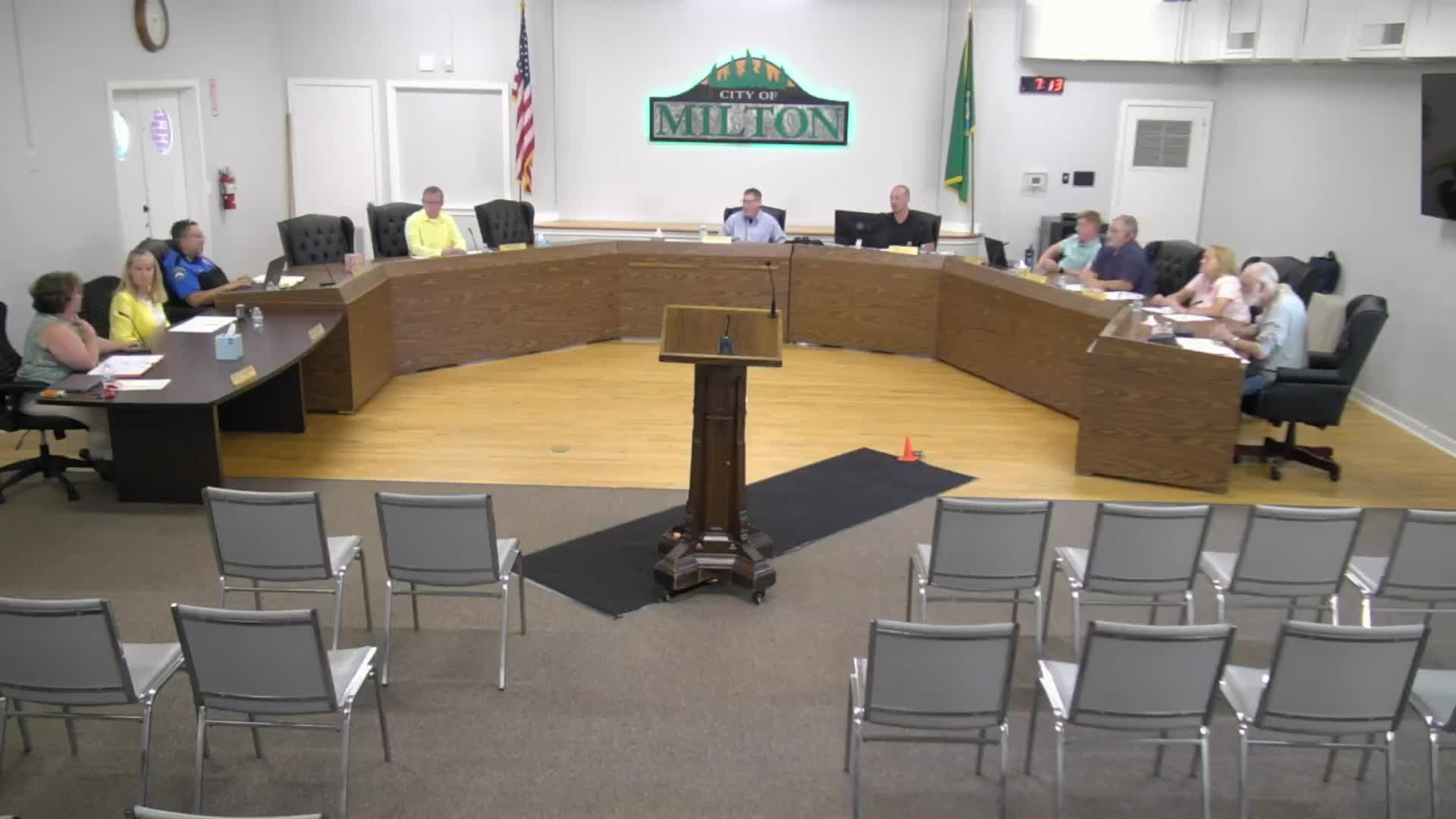 Milton Council adopts code amendments to formalize unit-lot subdivisions, binding site plans