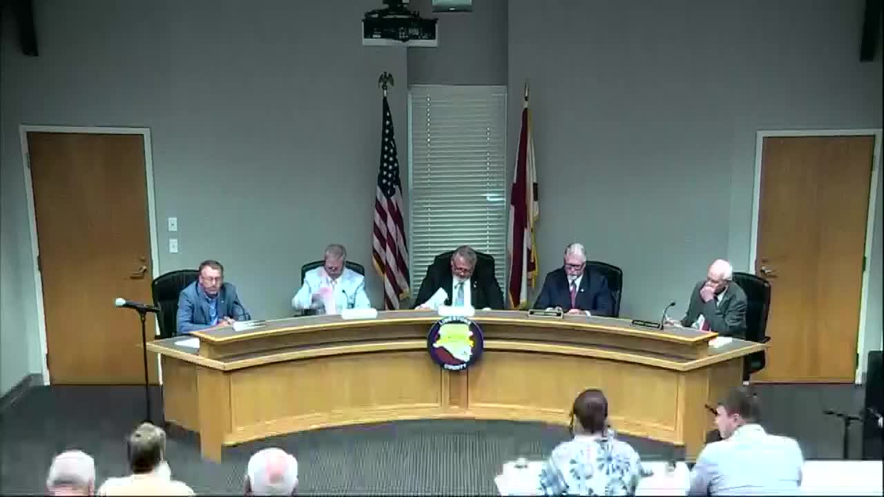 Athens State trustee advocates community support at Limestone County Commission meeting