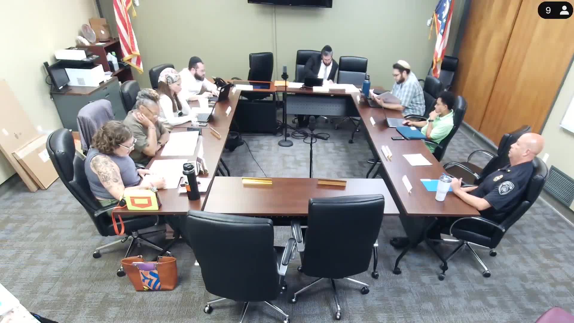 Golf Manor Village council reviews FY2026 tax budget; questions road levy coding, relief funds and operating “catch‑all”