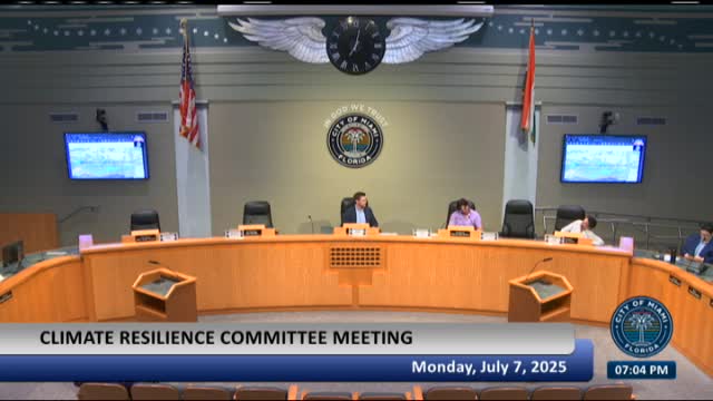 Miami committee recommends $125K for new urban forester position to enhance tree canopy