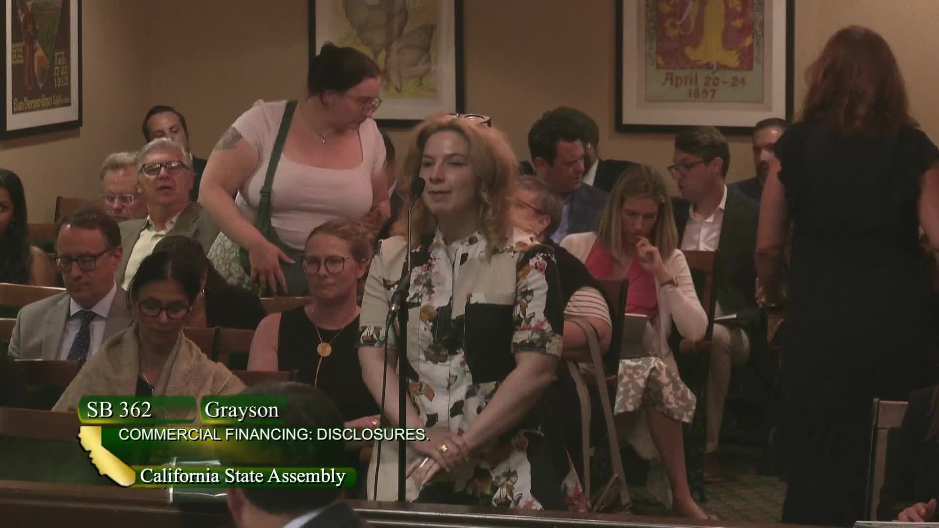 Senator Grayson advocates for SB 362 while addressing opposition concerns