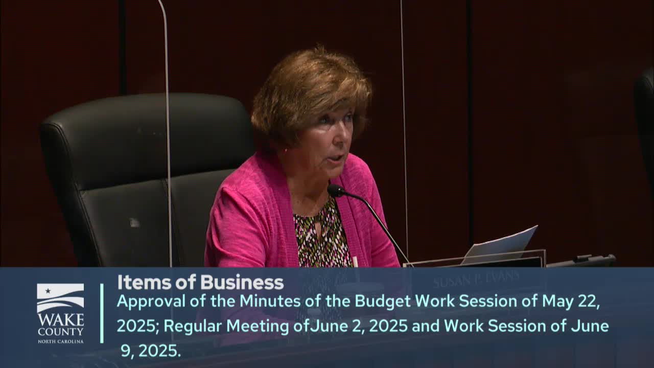 Wake County proclaims July as Disability Pride Month with Commissioner Waters' proclamation