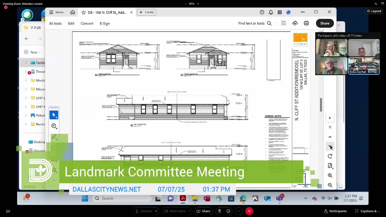 City Council approves renovations at 108 North Cliff Street including new addition