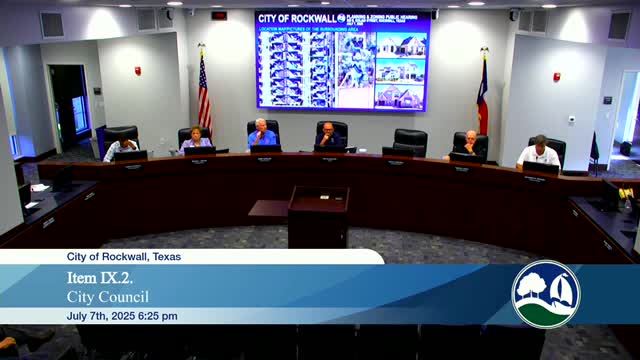 Rockwall City Council approves new parking regulations on Kyle Drive near high school