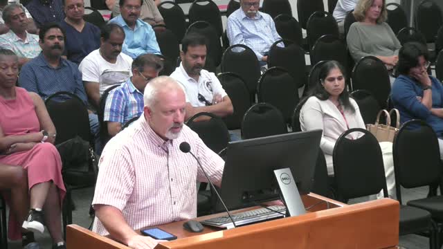 Community leader warns council on potential hazards of proposed roadway variance