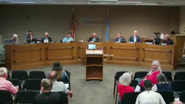 Bartlesville City Council addresses public comments on data retention and community issues