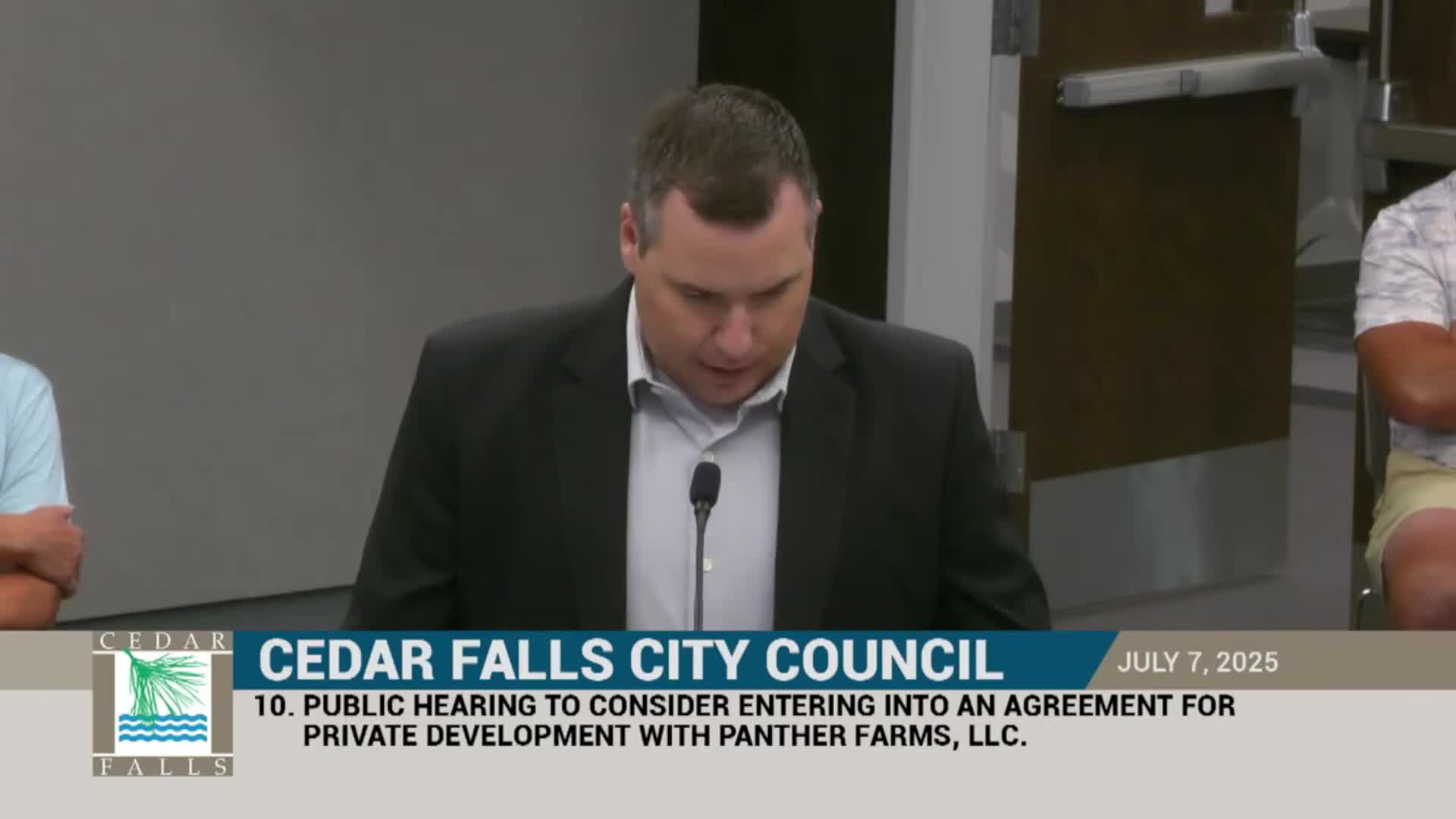 City Council approves Panther Farms infrastructure agreement with $400,000 forgivable loan