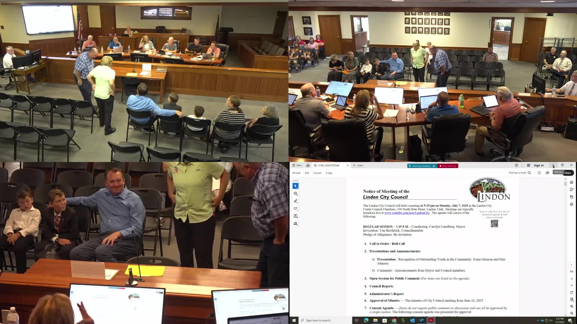 Lindon parks leader honored with CPRE credential; state and national recognition noted