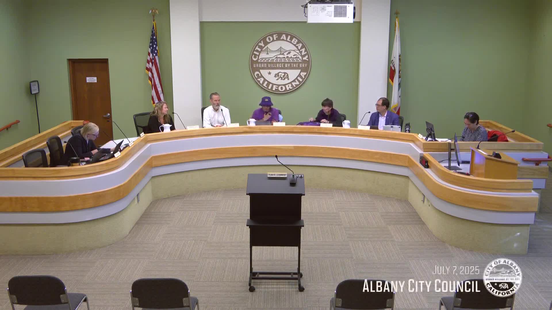 Albany City Council acknowledges Ohlone tribe during early meeting and plans future proclamations