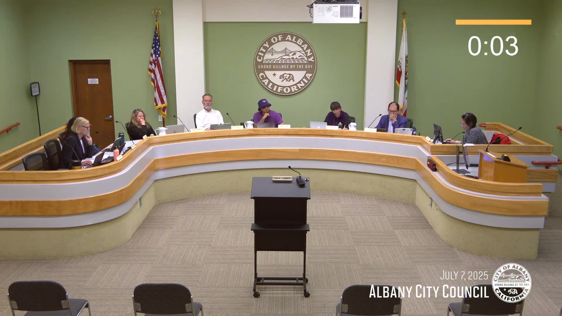 Catherine advocates for bike lanes and public EV charging during CAC meeting