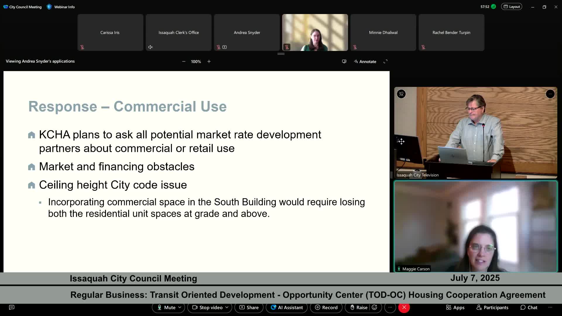 KCHA explores commercial requirements for South Building amid financing concerns