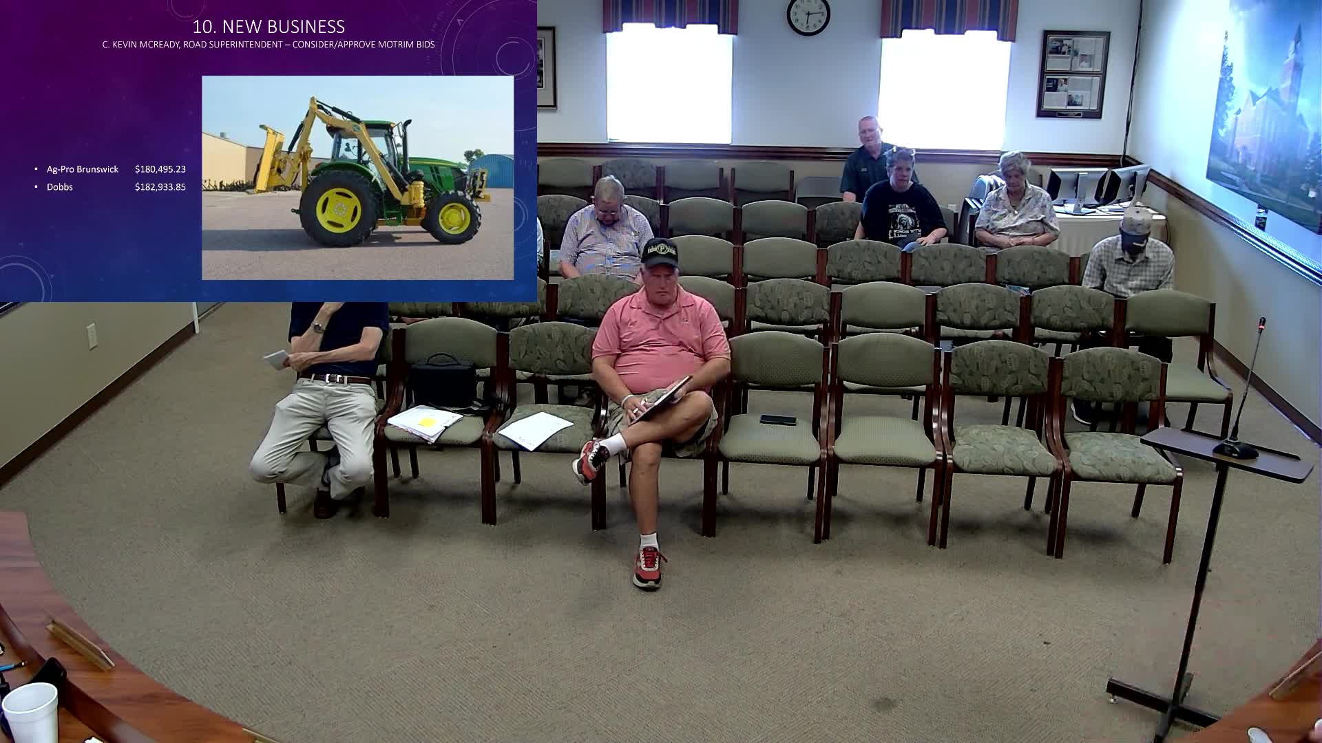 County Commissioners approve $36K payment for EMS hurricane damage repairs