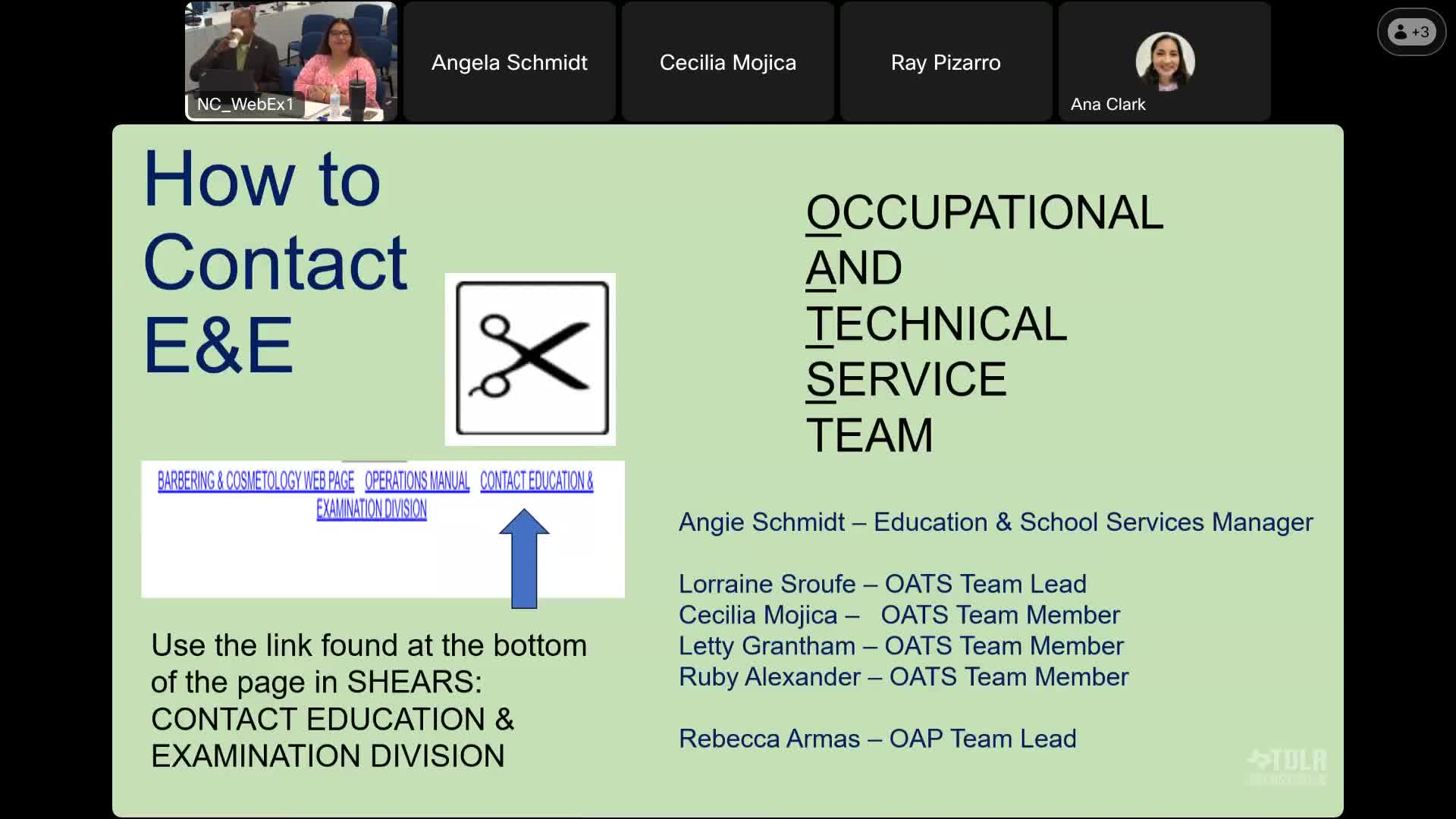 Angie Schmidt outlines challenges facing Barber and Cosmetology education team amid staffing shortages