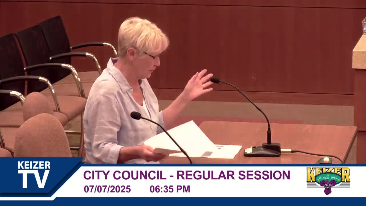 Keizer residents voice concerns over proposed drive-thru restaurant and baseball park management