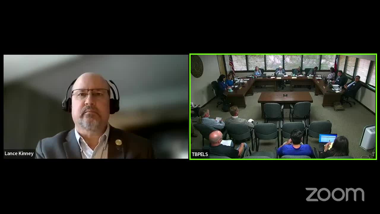 Mitch Bracken urges Texas board to reconsider land surveyor education requirements