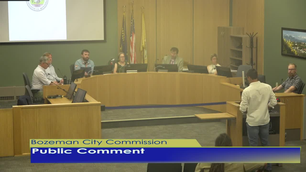 Bozeman resident protests proposal for pride flag as official city flag
