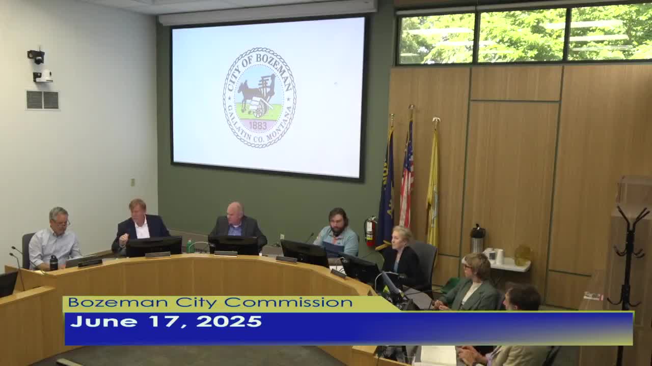 Bozeman Commission provisionally adopts zone change tied to Gallatin County land swap