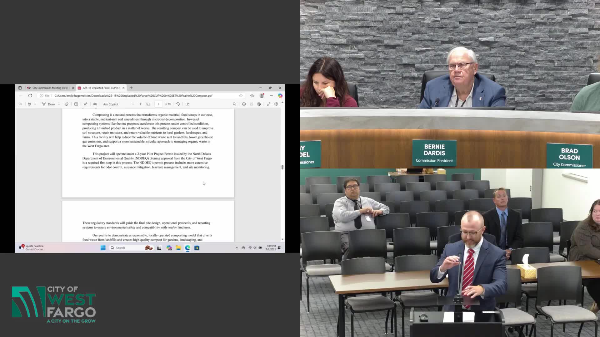 City Commission approves $750K water treatment bond and fiber utility project oversight