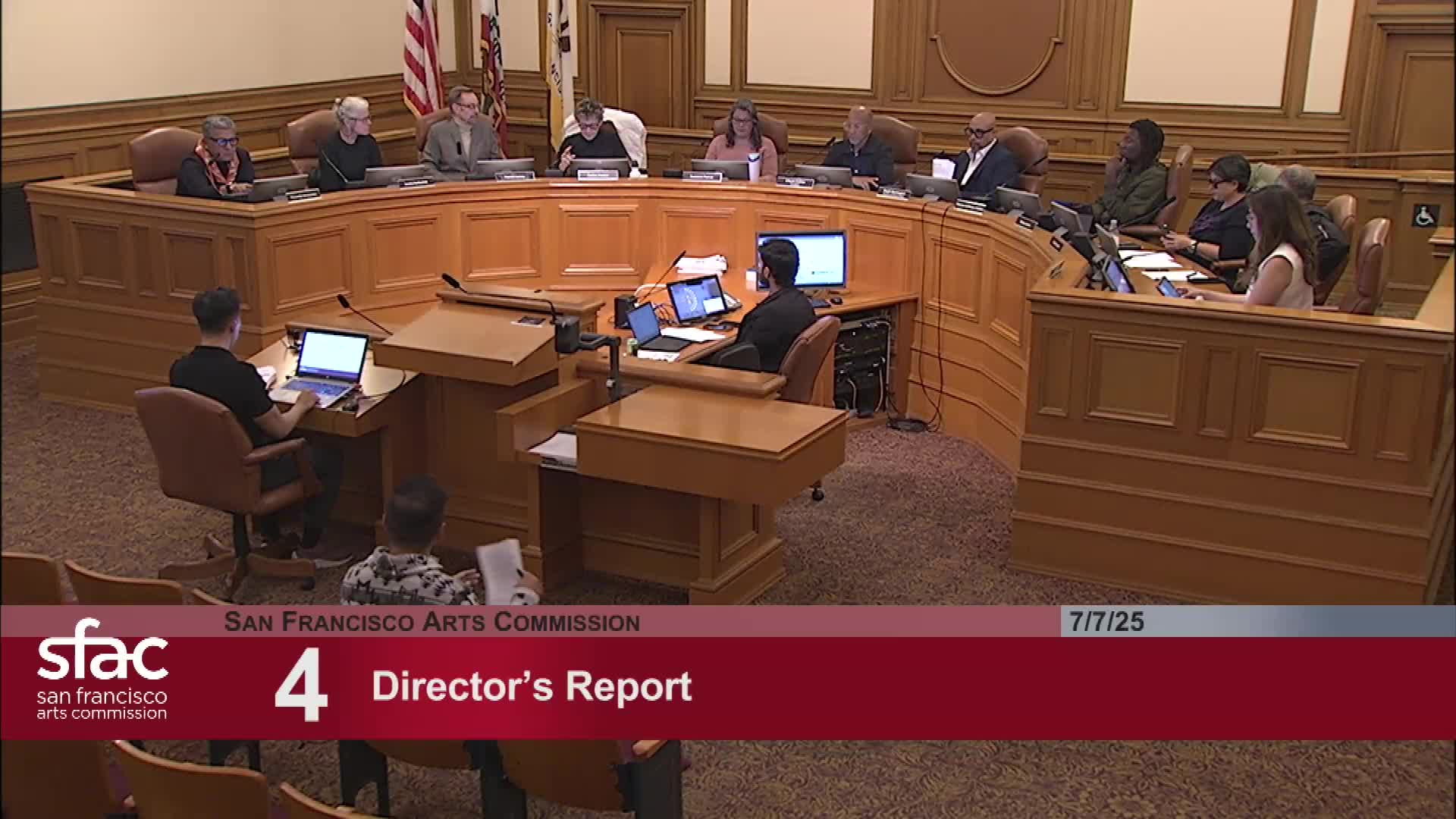 Arts Commissioners advocate for community engagement in strategic planning meetings
