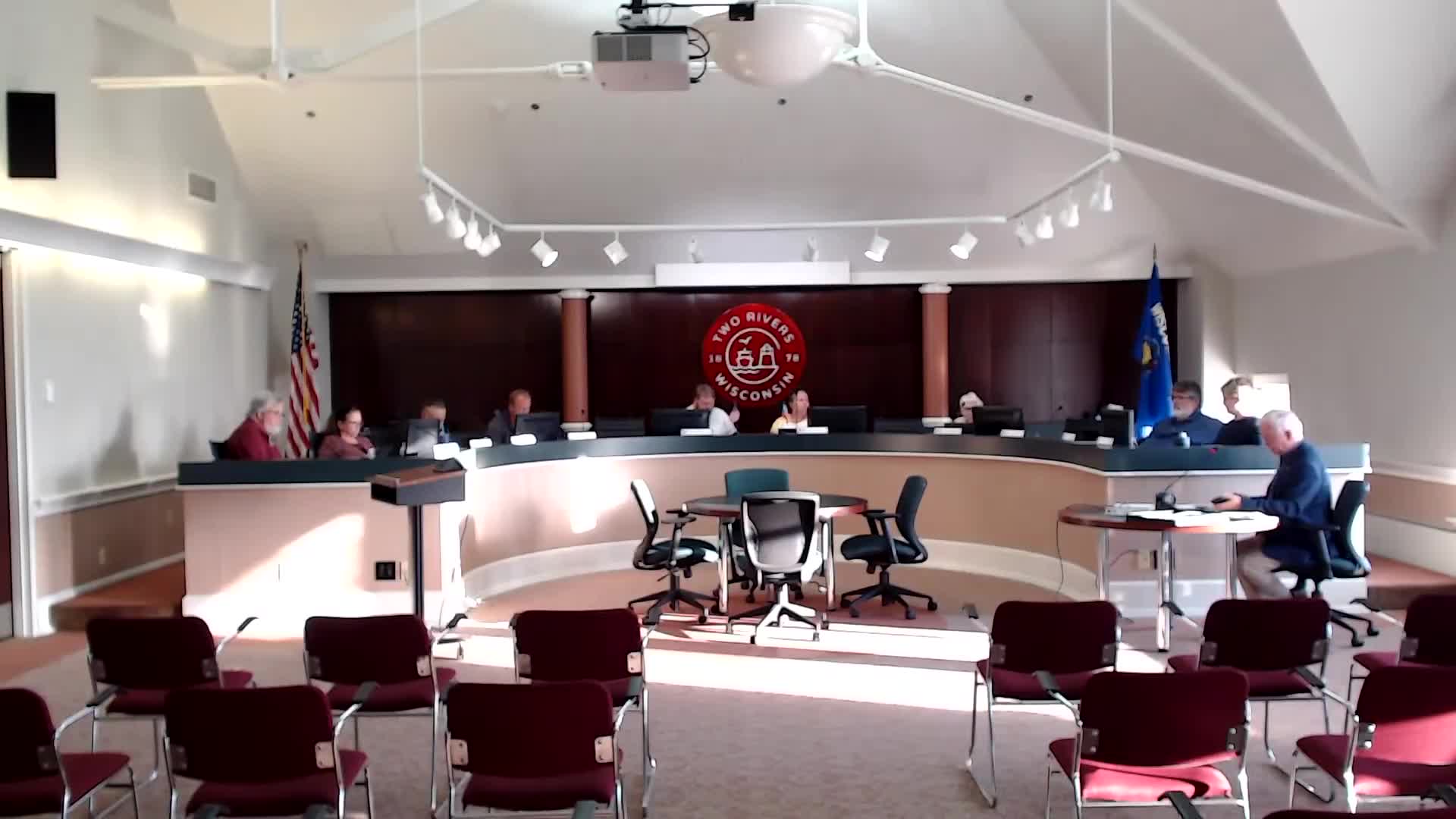 Two Rivers council considers $30,000 purchase of Wineknot LLC parking lot; debate over funding and cooperative agreement