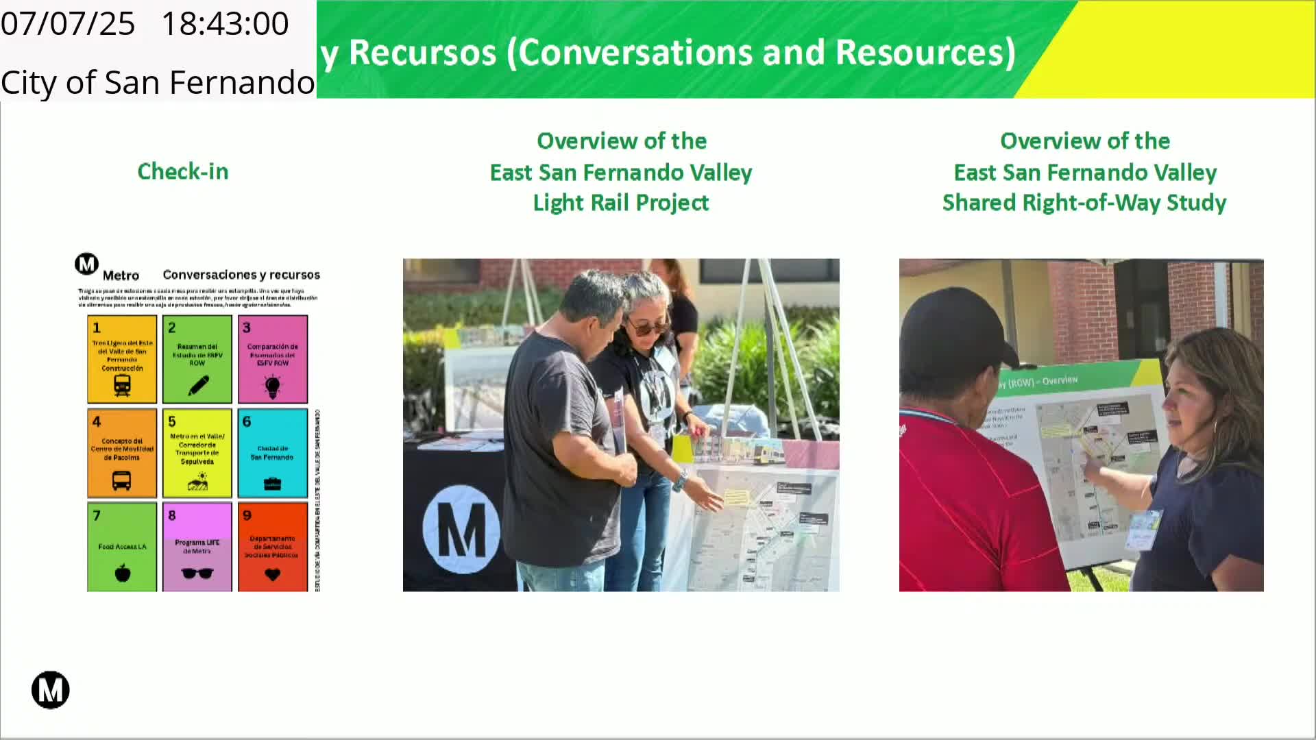 Metro presents East San Fernando Valley transit project options to local council members