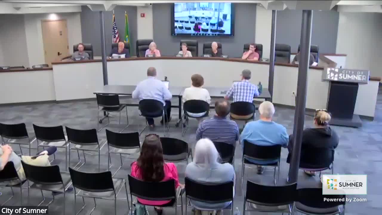 Sumner council debates short-term parking options after private lot closure near Sound Transit garage