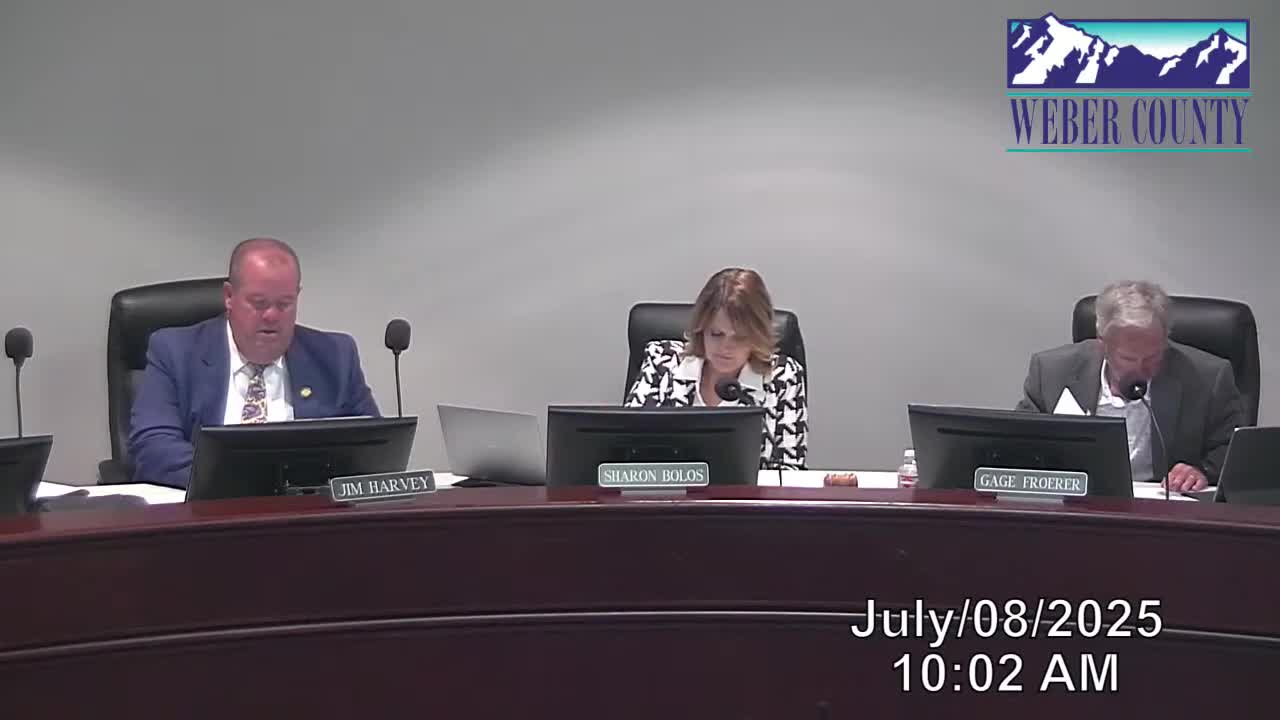 Weber County Commissioners appoint new members to Planning Commission and Board of Adjustments