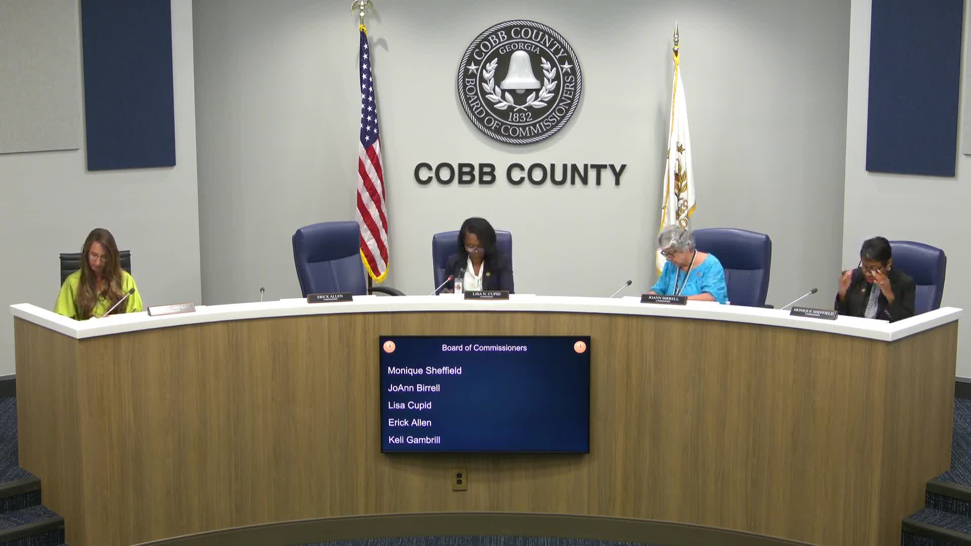 Cobb County approves consent agenda; Commissioner records opposition to autonomous vehicle program and economic development strategic plan
