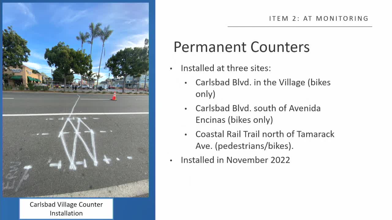 Carlsbad implements permanent counters to monitor city travel patterns