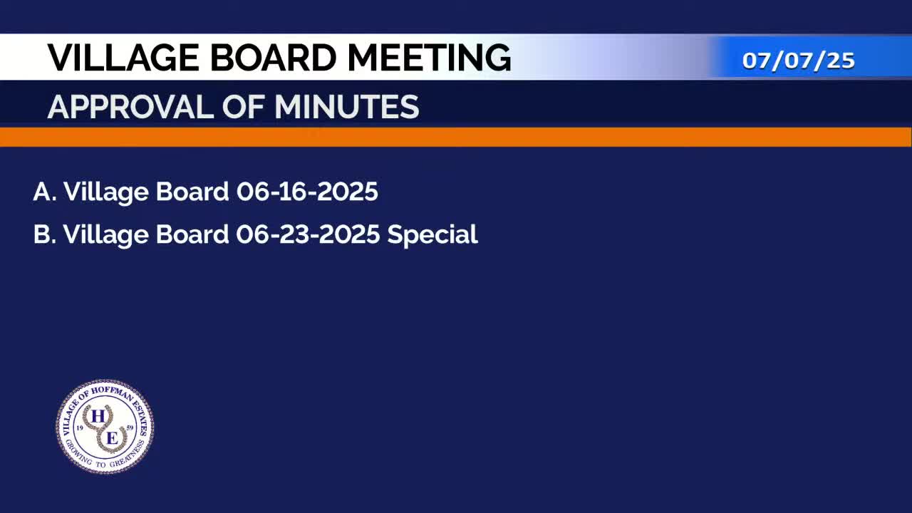 Village Board approves $5.2M bills and accepts resignation from Arts Commission
