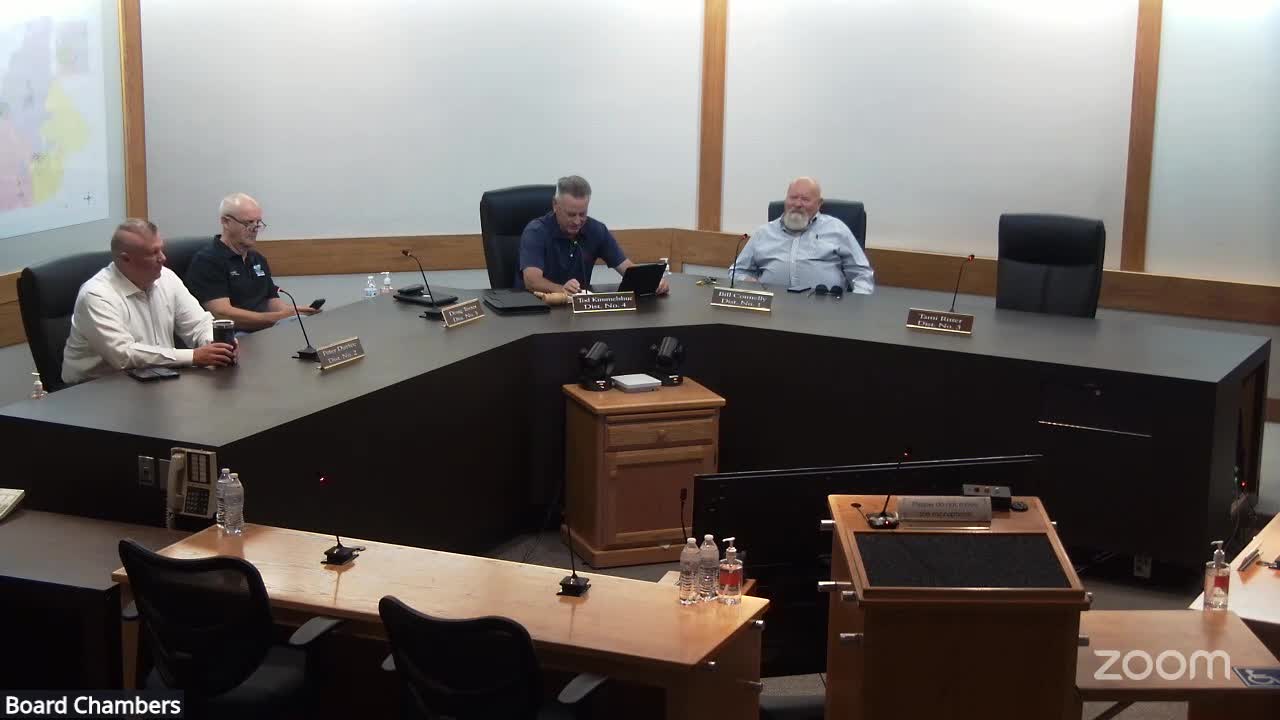 Buchanan Board of Supervisors holds brief special meeting amid Texas disaster