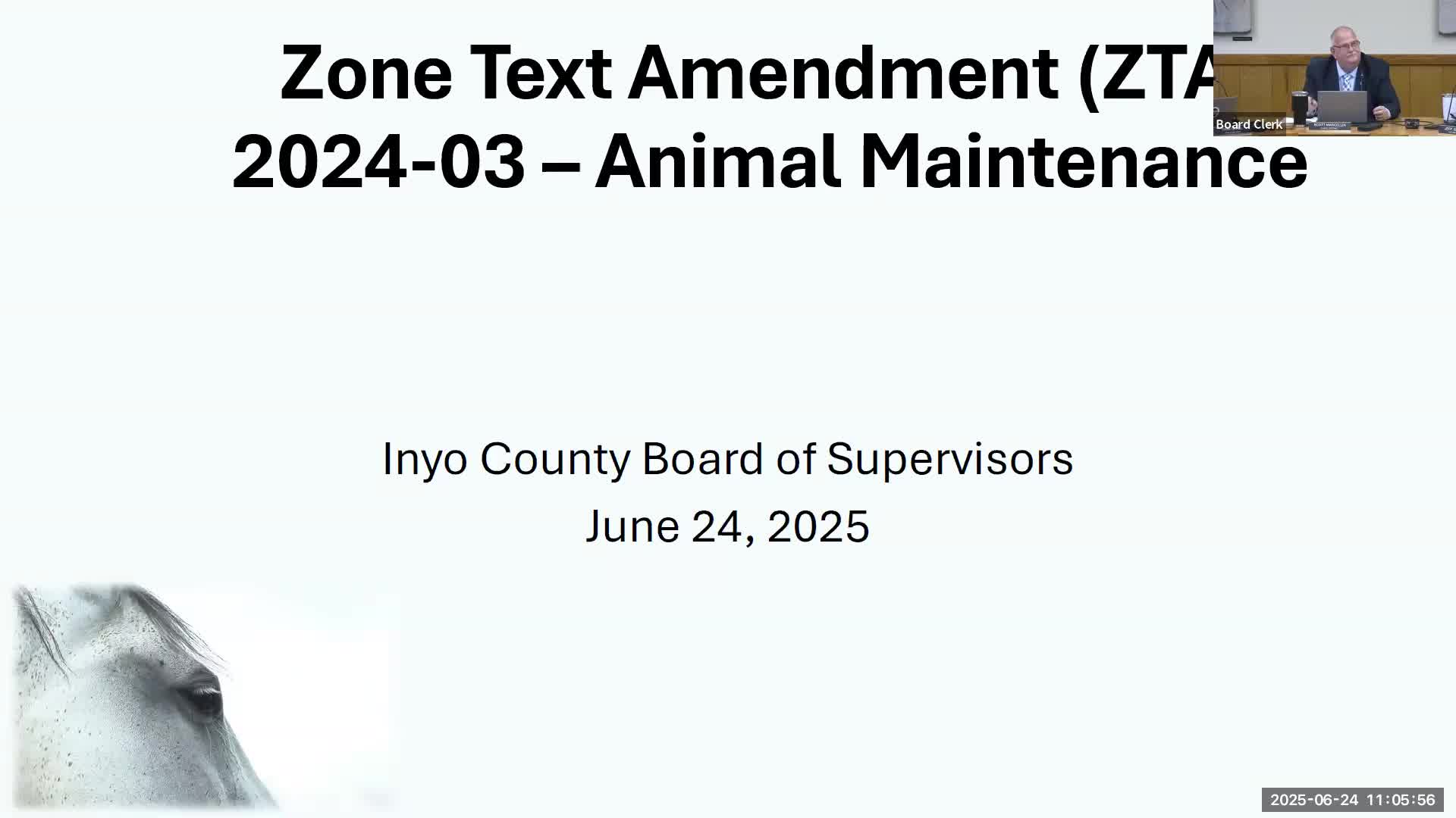 Board moves to update Inyo County animal maintenance rules, directs follow‑up on kennel licensing and definitions