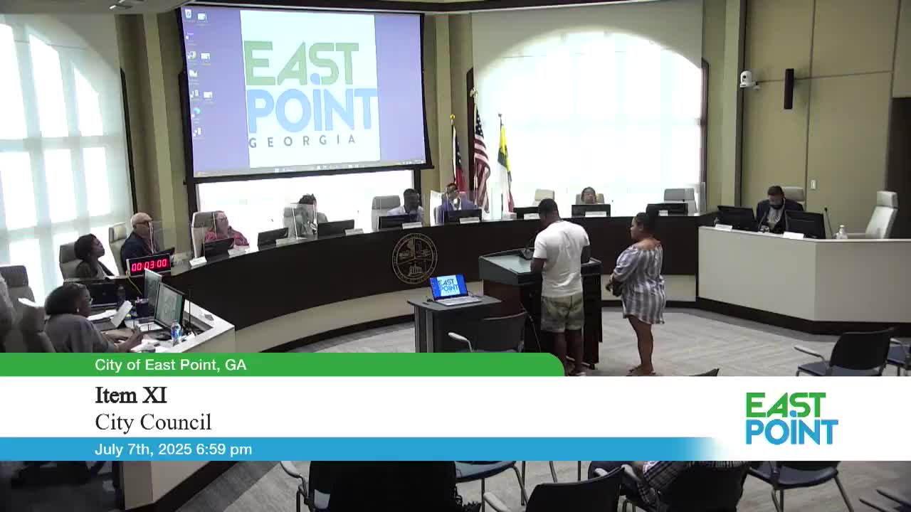 Council approves hosting Southside Day in East Point on Aug. 31; organizers ask city support for tablets, safety and promotion
