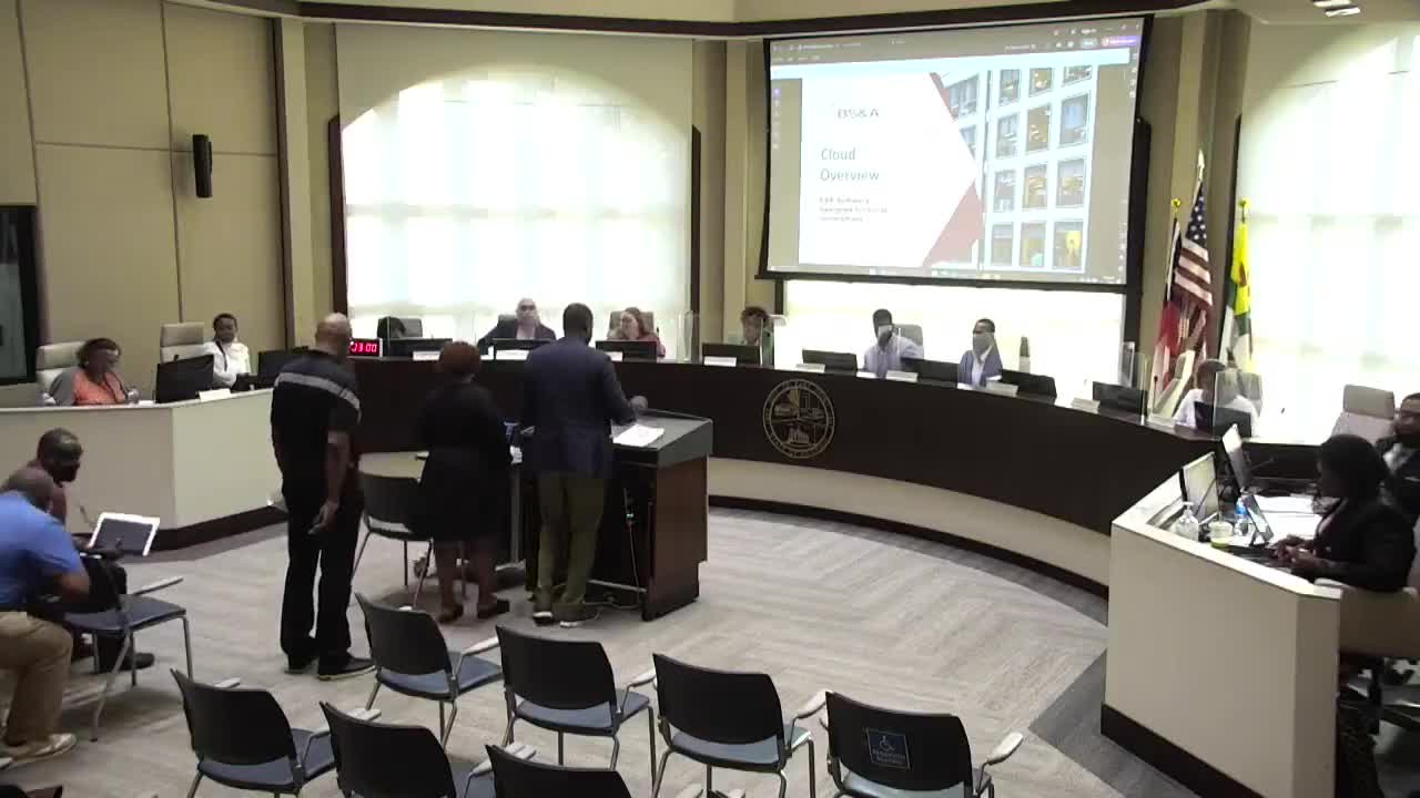 East Point council hears plan to move core financial and utility systems to BS&A cloud; short blackout set for July 16–20