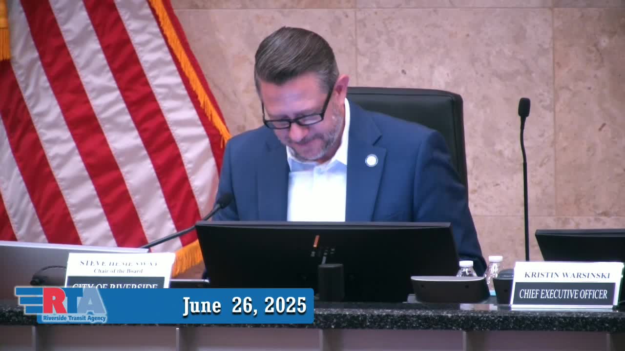 RTA board approves participation in WRCOG VMT mitigation program to generate credits for development offsets