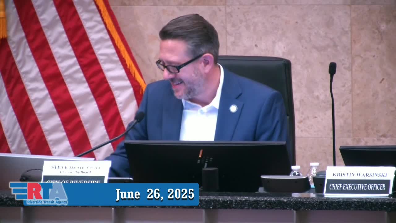 RTA board adopts 2025–2030 strategic plan with goal to cut driver assaults to zero