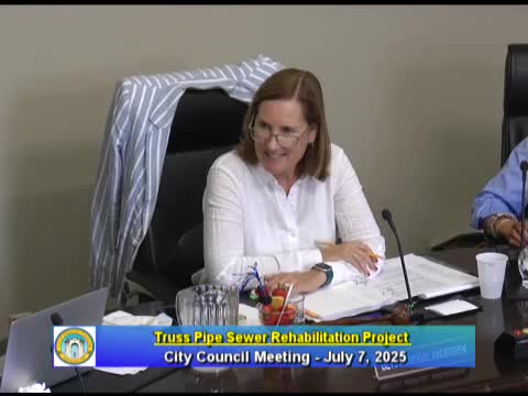 Council awards multiple sewer and storm-drain contracts to reduce infiltration and flood risk