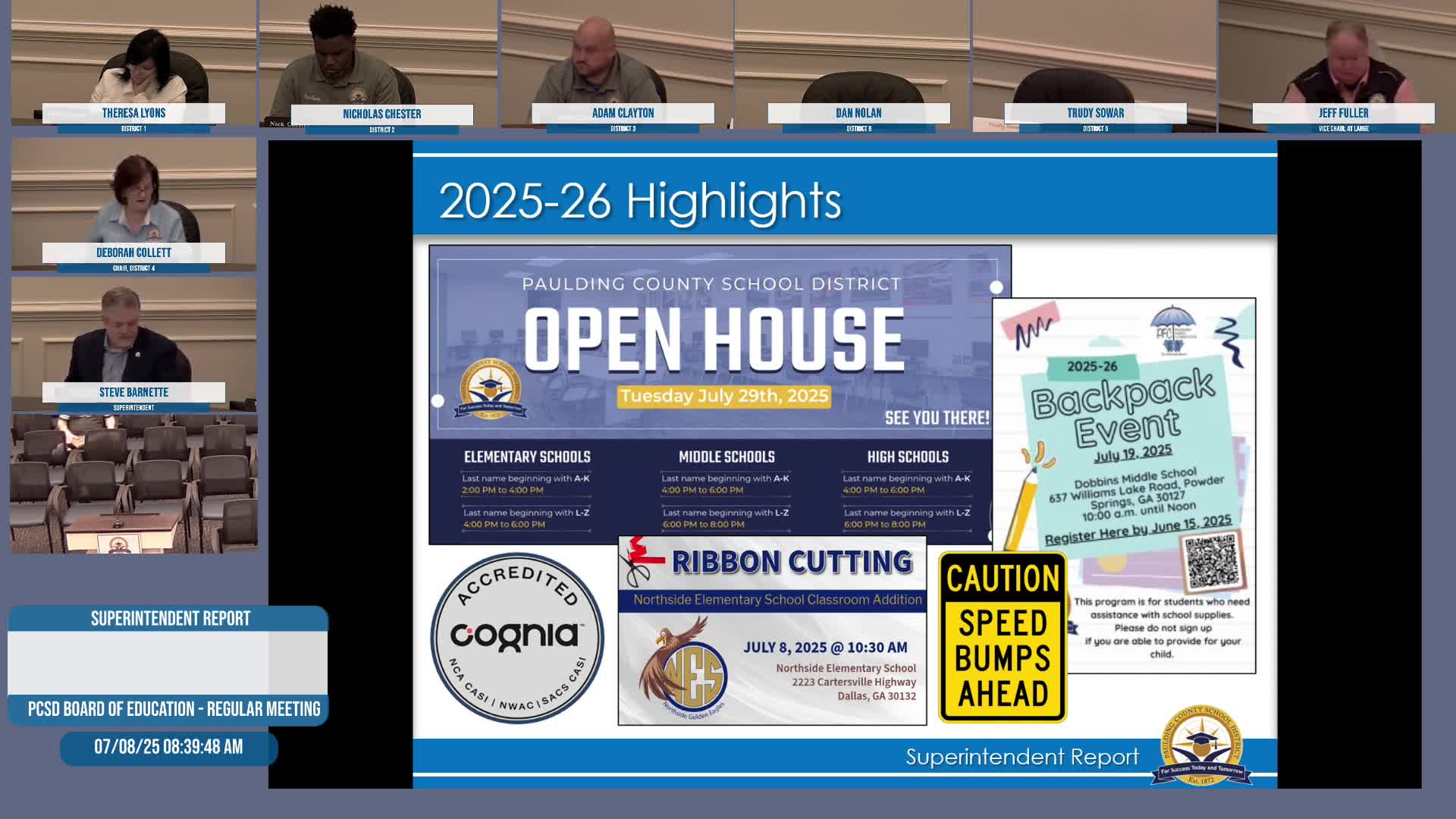 Paulding County School Board reviews 14 policy and regulation updates tied to state laws