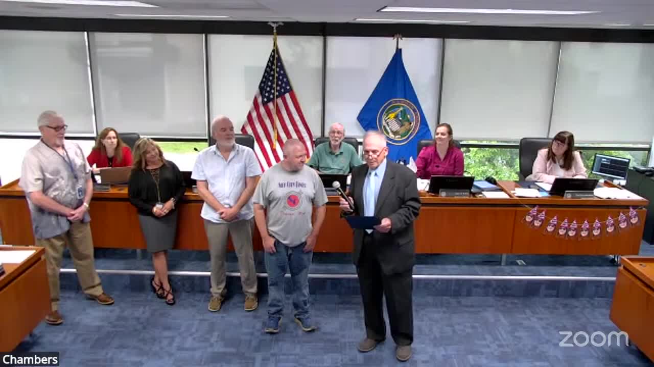 Madison County Board honors Dr. Francis McHugh and colleagues for justice efforts